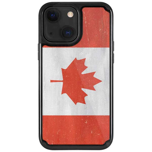 Canada Flag Distressed iPhone 13 Cargo Case